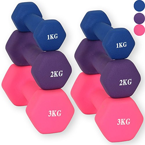 Neoprene / Vinyl Aerobic Dumbbells - Image 10