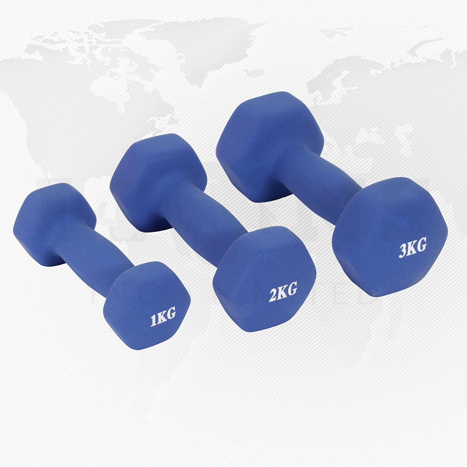 Neoprene / Vinyl Aerobic Dumbbells - Image 9