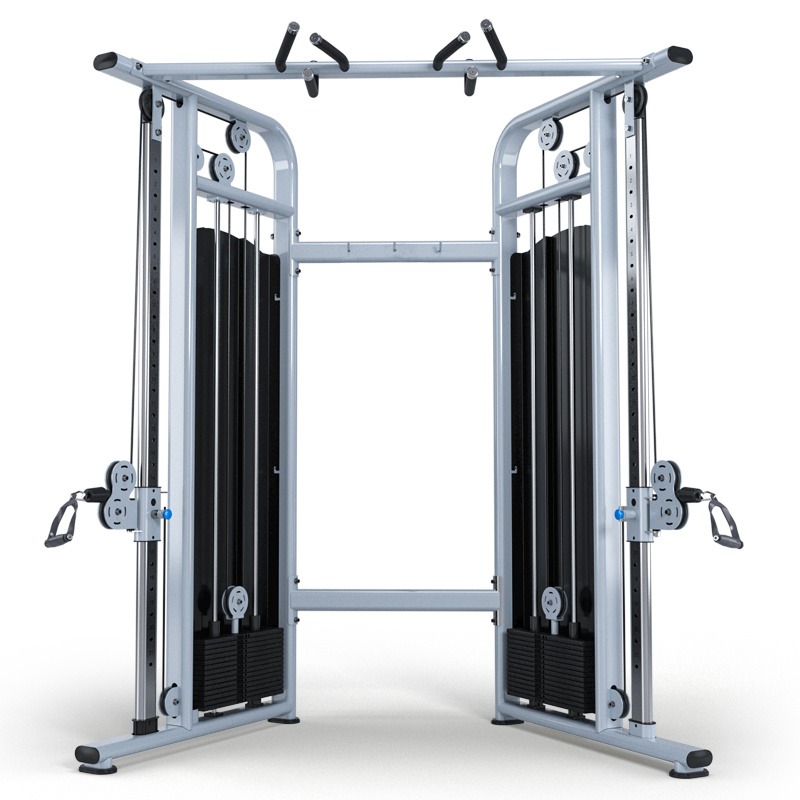 Commercial Life Fitness Dual Adjustable Pulley/ Cable cross over - Image 2