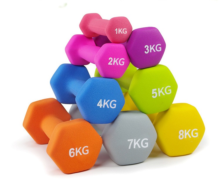 Neoprene / Vinyl Aerobic Dumbbells - Image 6