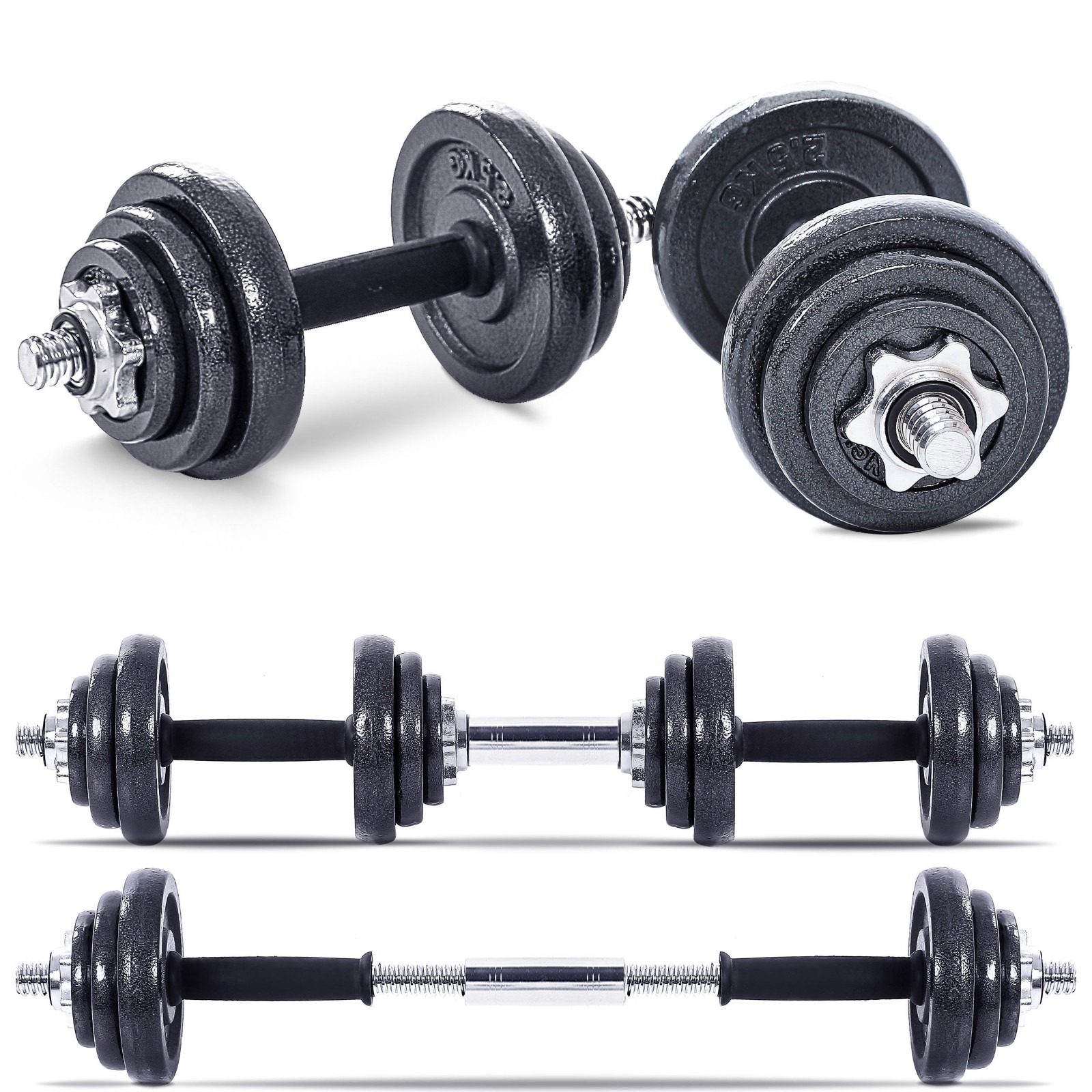 20KG Adjustable Dumbbell Set - Image 2